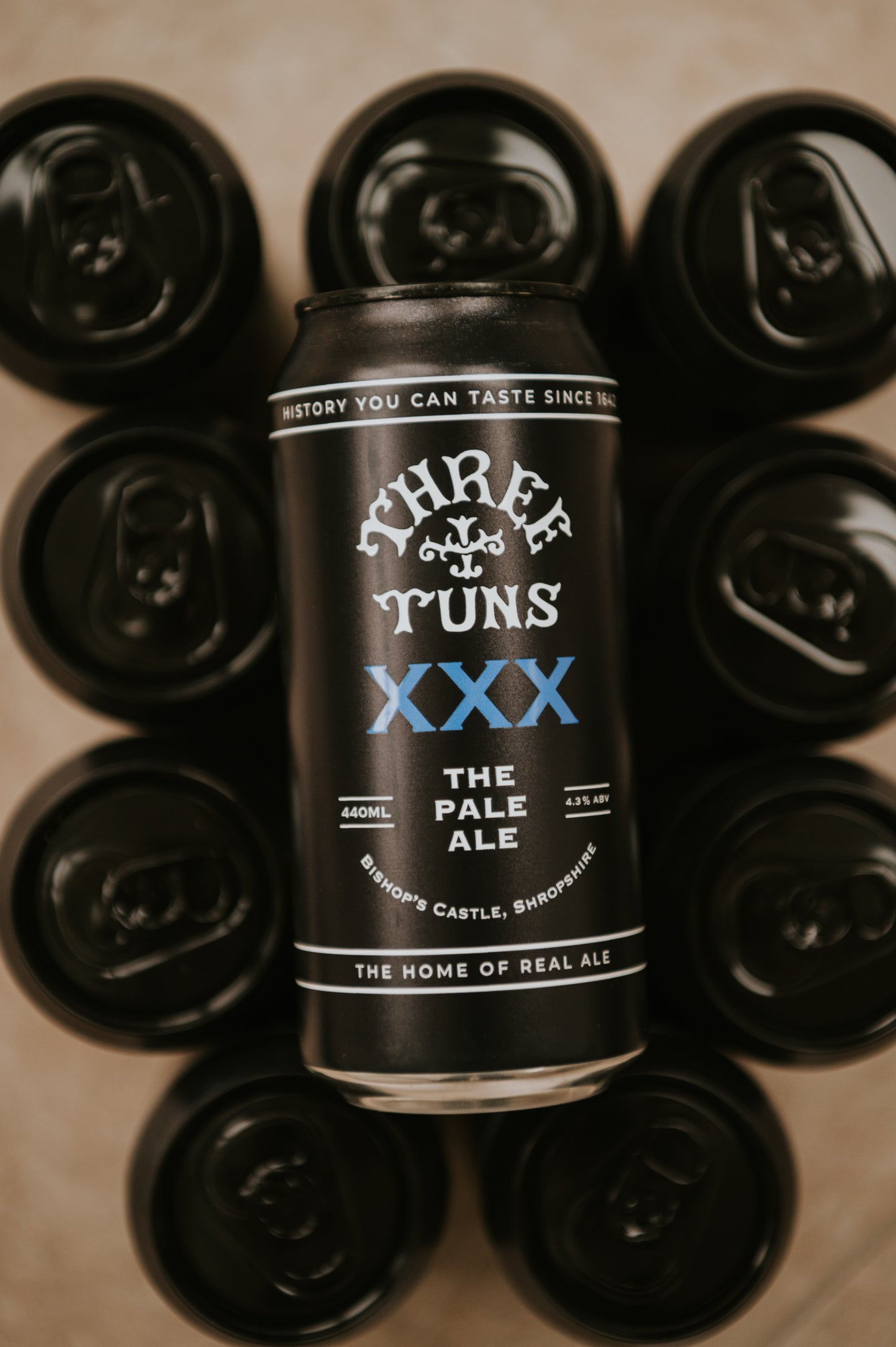 xxx pale ale cans three tuns brewery