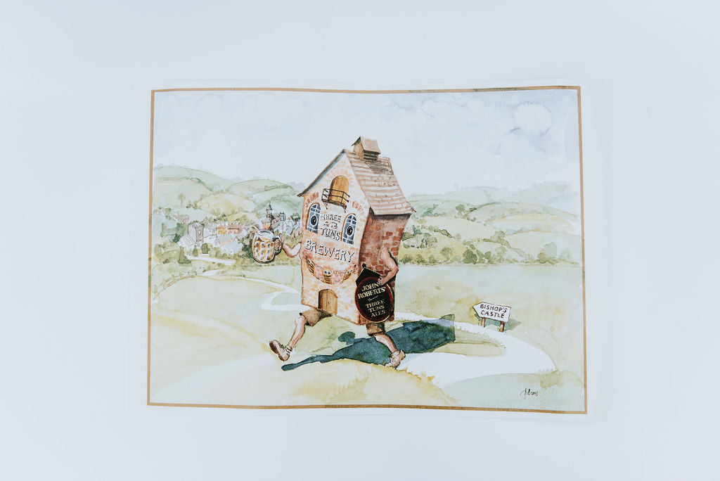 Limited Edition Brewery A3 Illustration